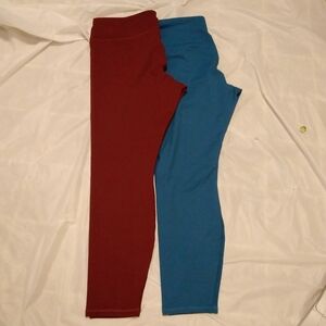 NWT Walmart Leggings Size Lg 12-14